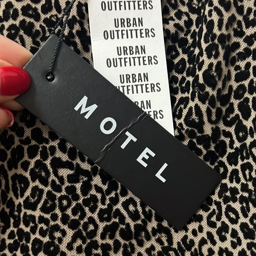 Motel Rocks Leopard Print Mini Dress - Picture 8 of 10